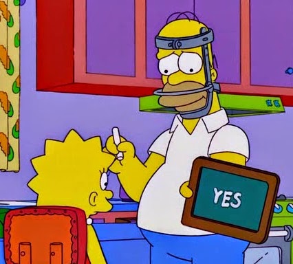 homer simpson muto per  apparecchio ai denti