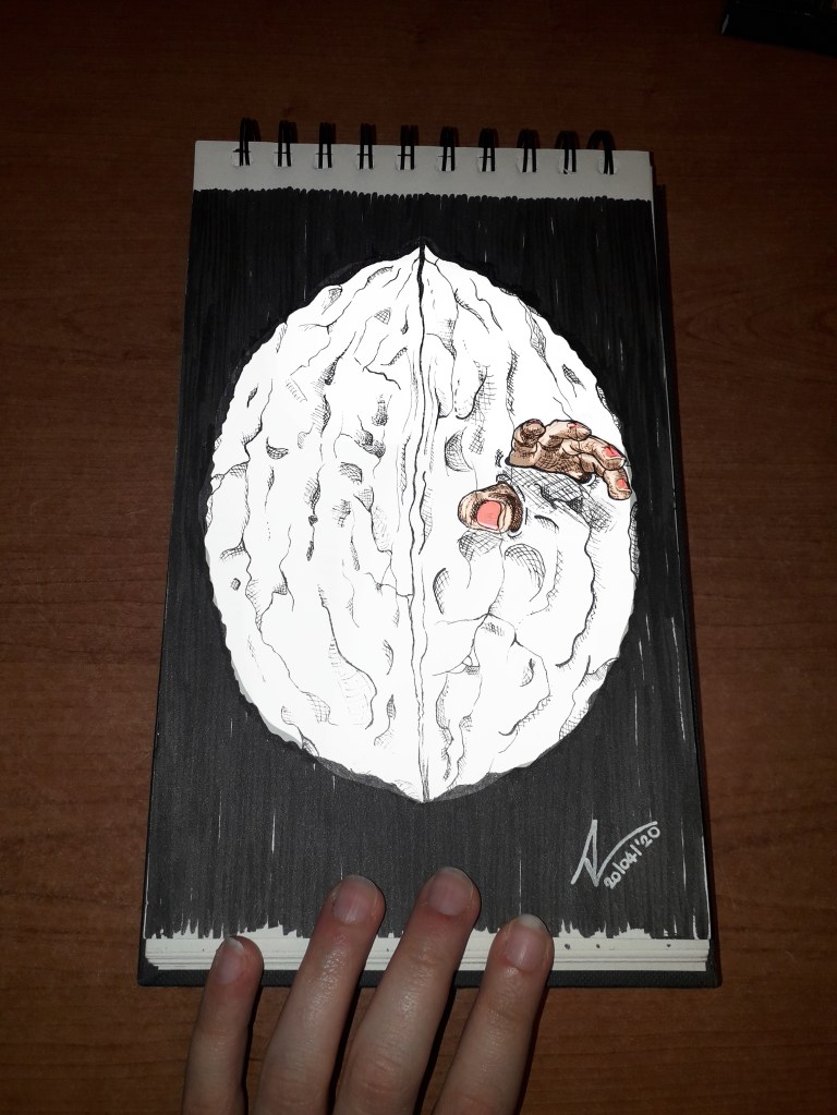 Il guscio - Poesia e disegno